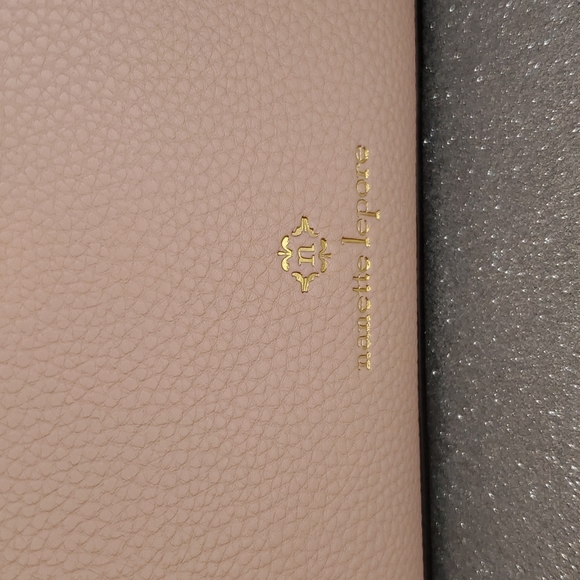 πHPπNanette Lepore πNWTπ Mini Light Pink Vegan Leather Crossbody Purse!ππ - Picture 2 of 12